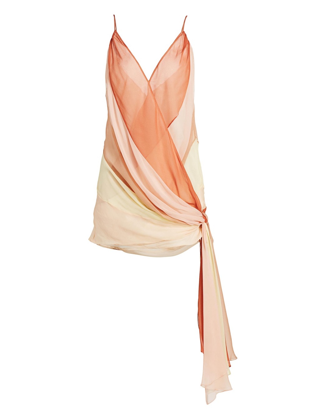 NWT Cinq à Sept 100% Silk Rian Colorblock Mini Dress | Size 0 - Picture 3 of 12